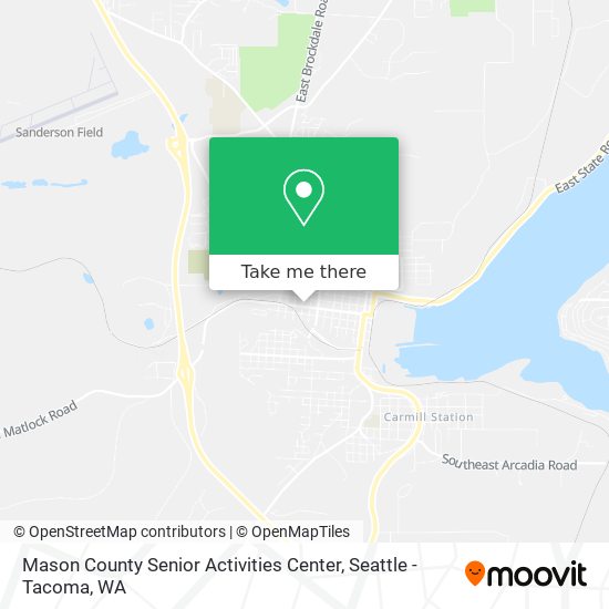 Mapa de Mason County Senior Activities Center