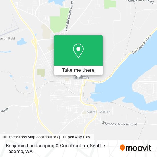 Benjamin Landscaping & Construction map