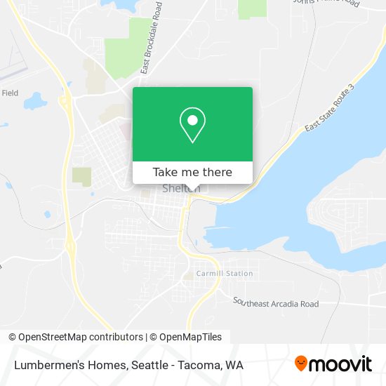 Lumbermen's Homes map