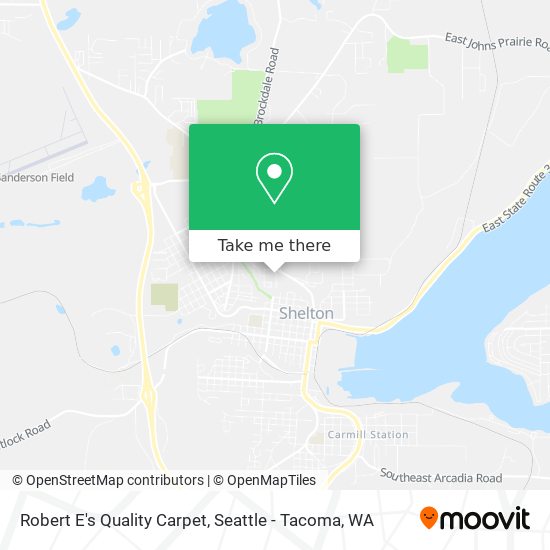 Mapa de Robert E's Quality Carpet