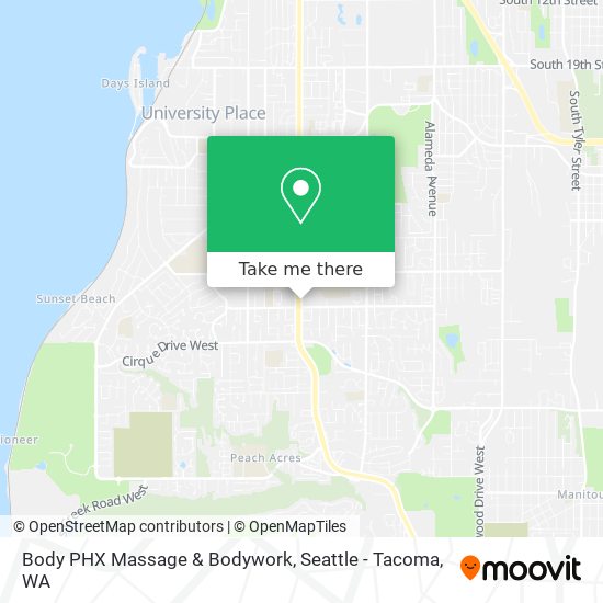 Body PHX Massage & Bodywork map