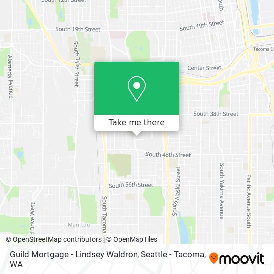 Guild Mortgage - Lindsey Waldron map