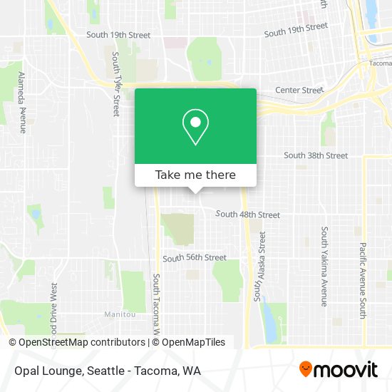 Opal Lounge map