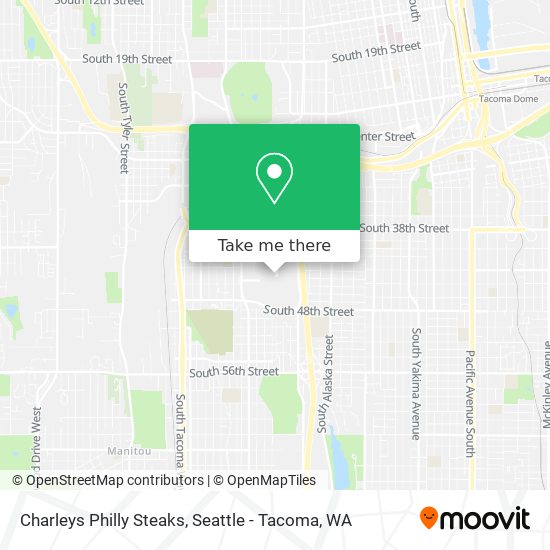 Charleys Philly Steaks map