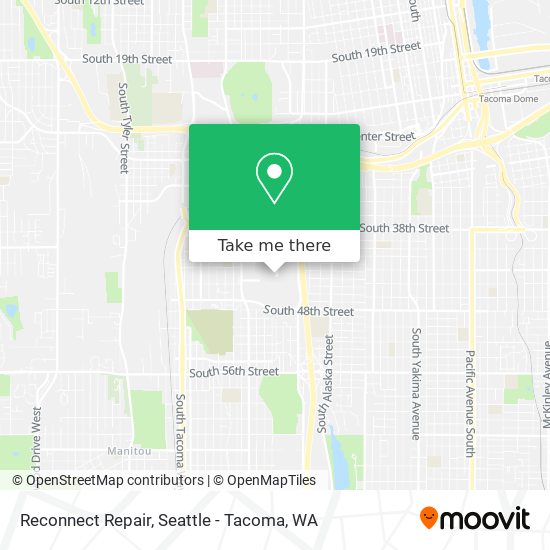 Reconnect Repair map