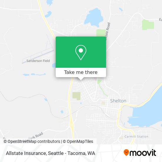 Allstate Insurance map