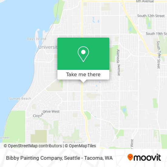 Bibby Painting Company map