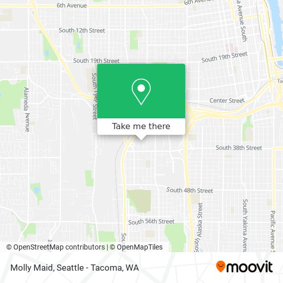 Molly Maid map