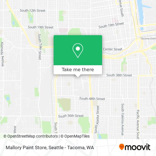 Mallory Paint Store map