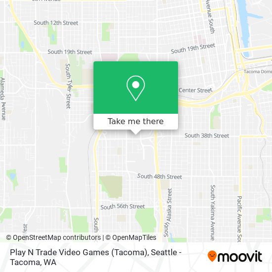 Play N Trade Video Games (Tacoma) map