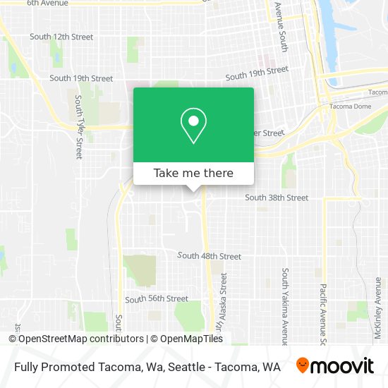 Fully Promoted Tacoma, Wa map