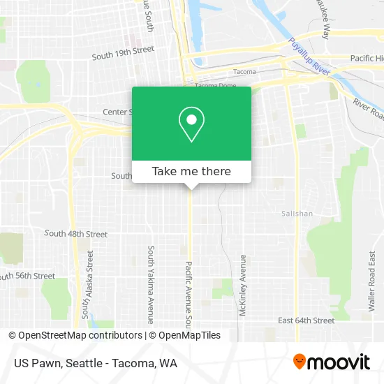 US Pawn map