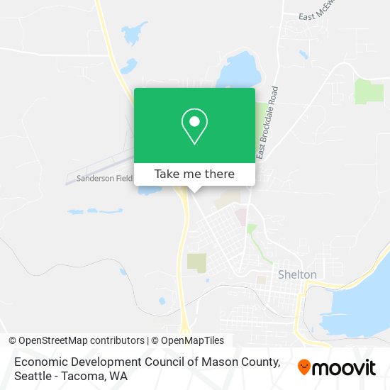 Mapa de Economic Development Council of Mason County