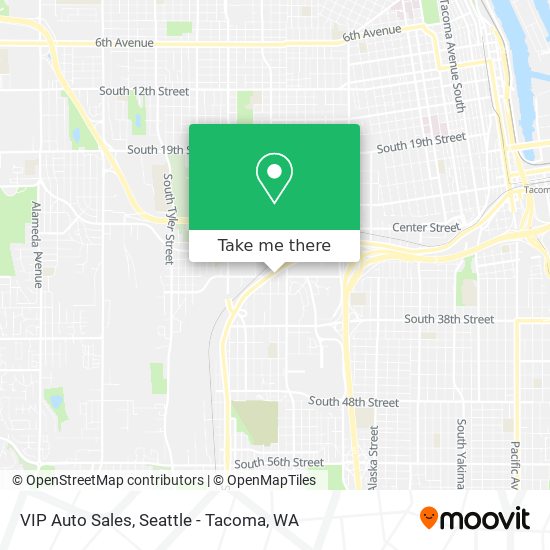 VIP Auto Sales map