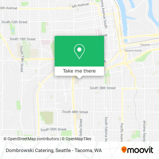 Dombrowski Catering map