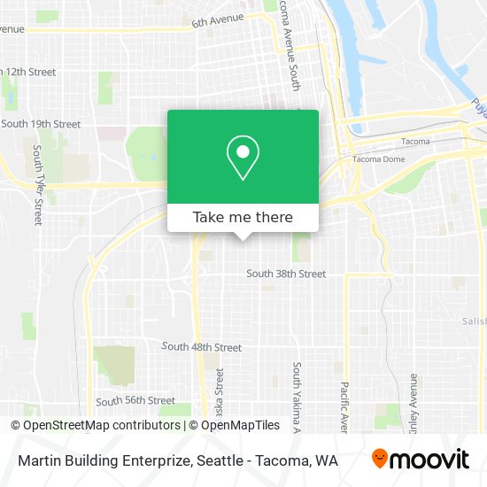 Martin Building Enterprize map