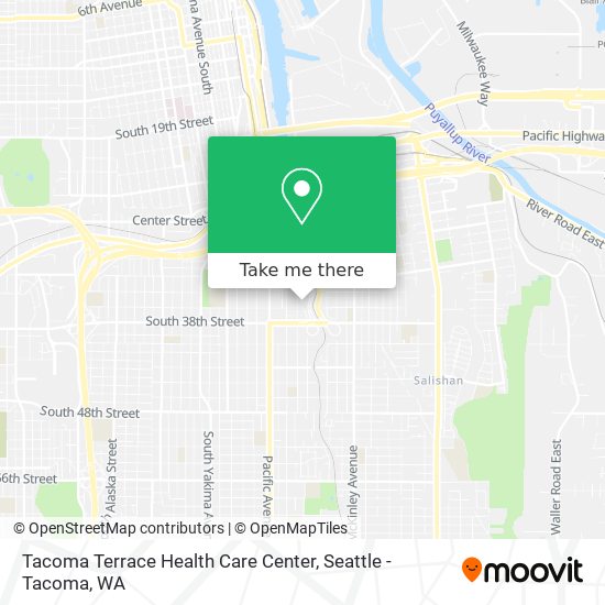 Mapa de Tacoma Terrace Health Care Center