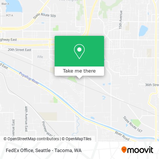 FedEx Office map