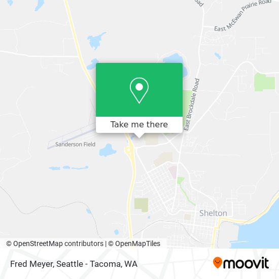 Mapa de Fred Meyer