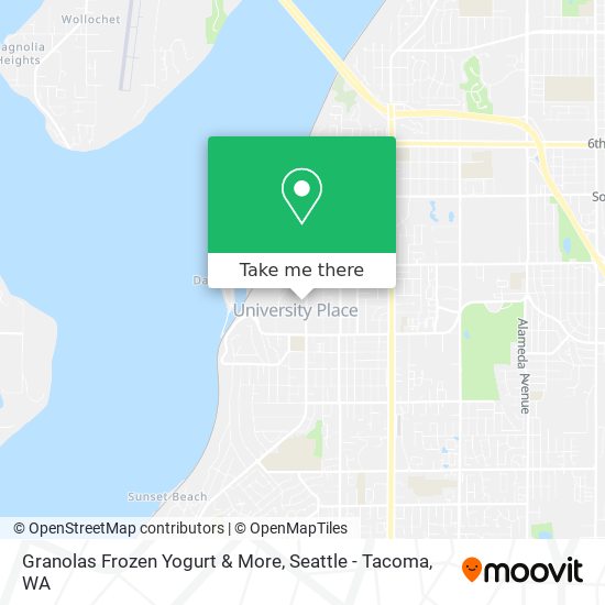 Granolas Frozen Yogurt & More map