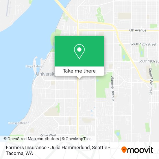 Mapa de Farmers Insurance - Julia Hammerlund
