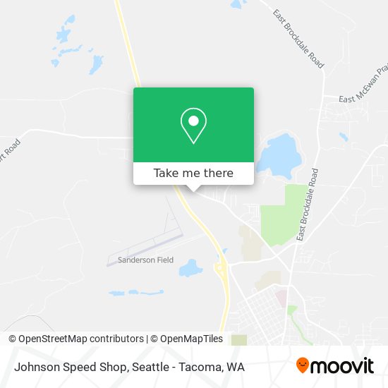 Johnson Speed Shop map