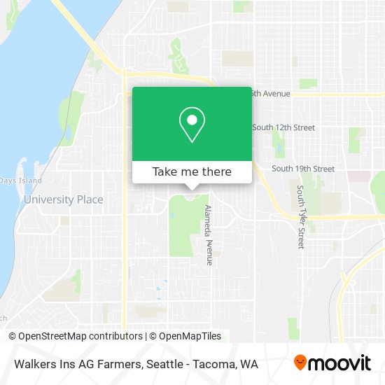 Walkers Ins AG Farmers map