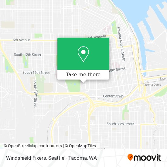 Windshield Fixers map