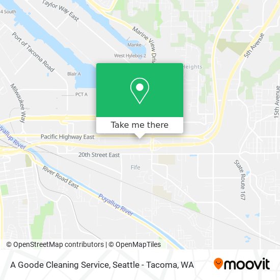 Mapa de A Goode Cleaning Service