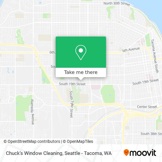 Mapa de Chuck's Window Cleaning