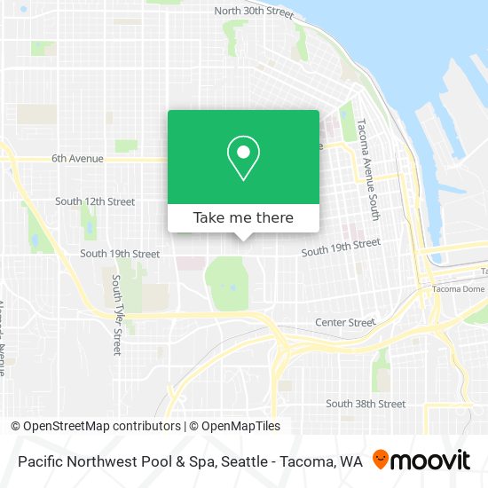 Pacific Northwest Pool & Spa map