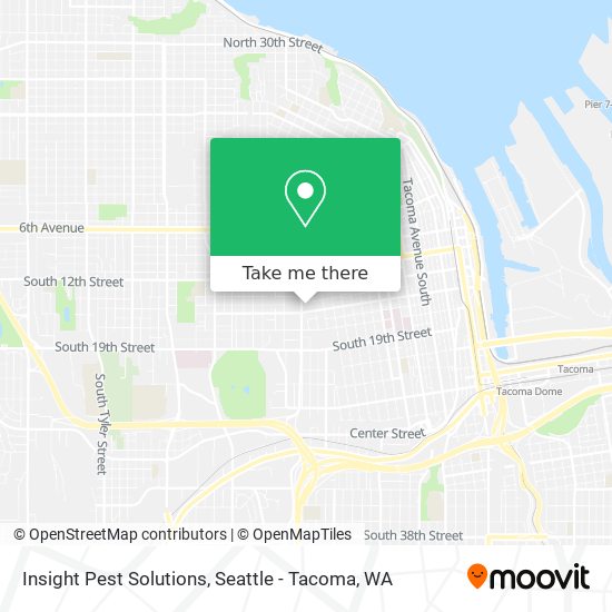 Insight Pest Solutions map