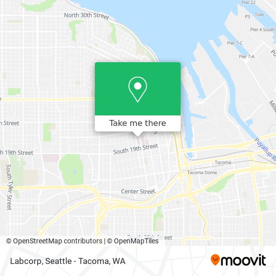 Labcorp map
