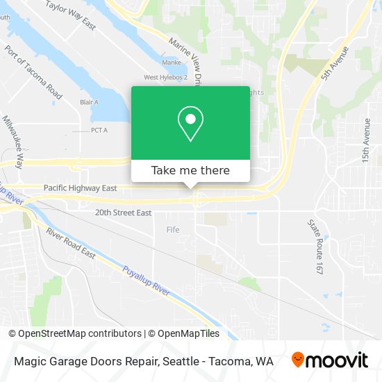 Mapa de Magic Garage Doors Repair