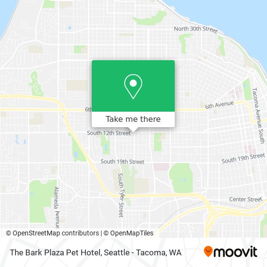 The Bark Plaza Pet Hotel map
