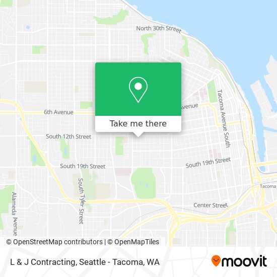 L & J Contracting map