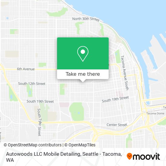 Autowoods LLC Mobile Detailing map