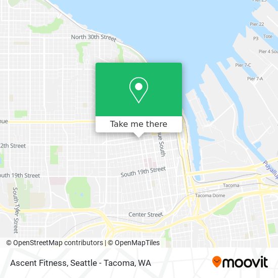 Ascent Fitness map