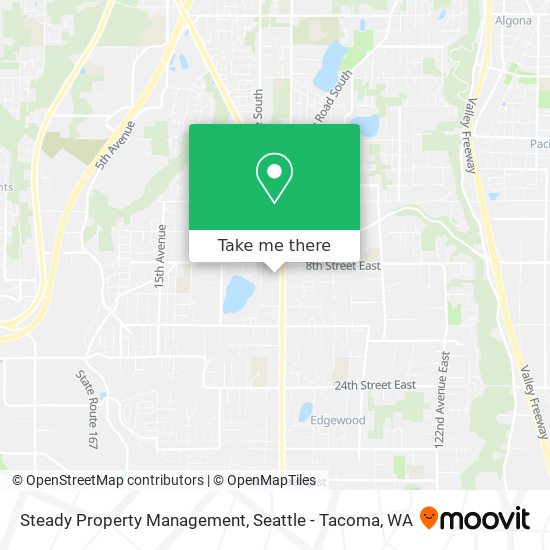 Steady Property Management map