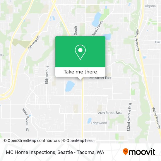 Mapa de MC Home Inspections