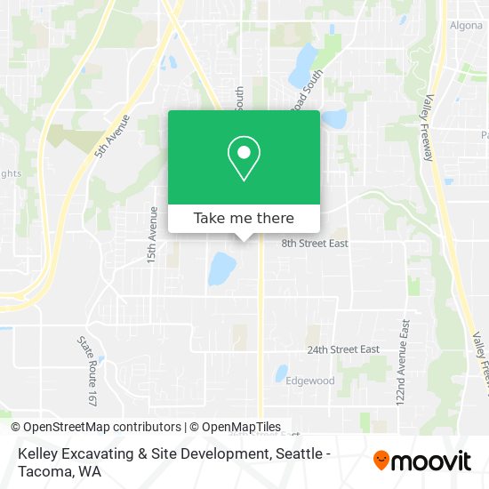 Mapa de Kelley Excavating & Site Development