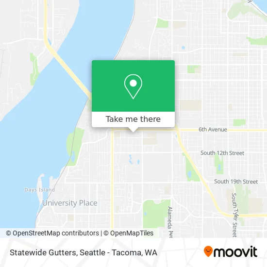 Statewide Gutters map