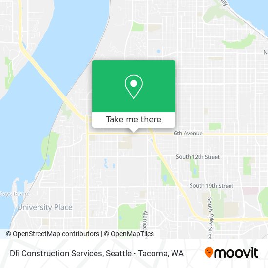 Dfi Construction Services map