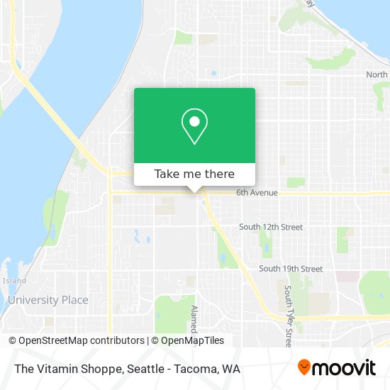 The Vitamin Shoppe map