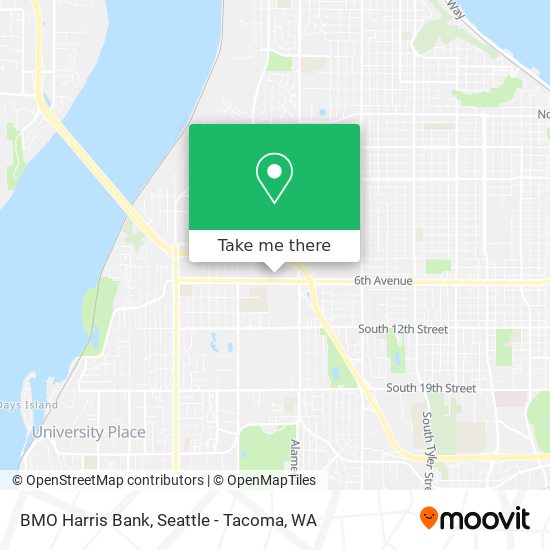 BMO Harris Bank map