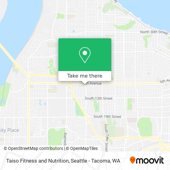 Taiso Fitness and Nutrition map