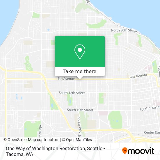 Mapa de One Way of Washington Restoration