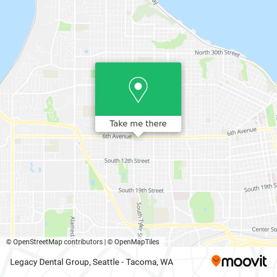 Legacy Dental Group map