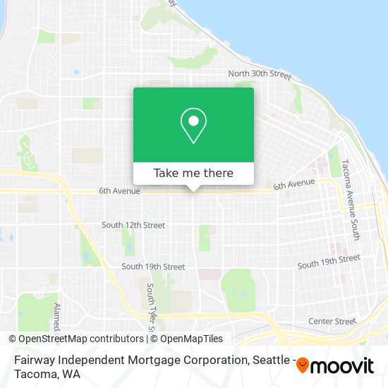 Mapa de Fairway Independent Mortgage Corporation