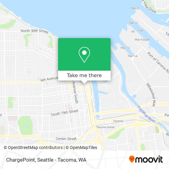 Mapa de ChargePoint